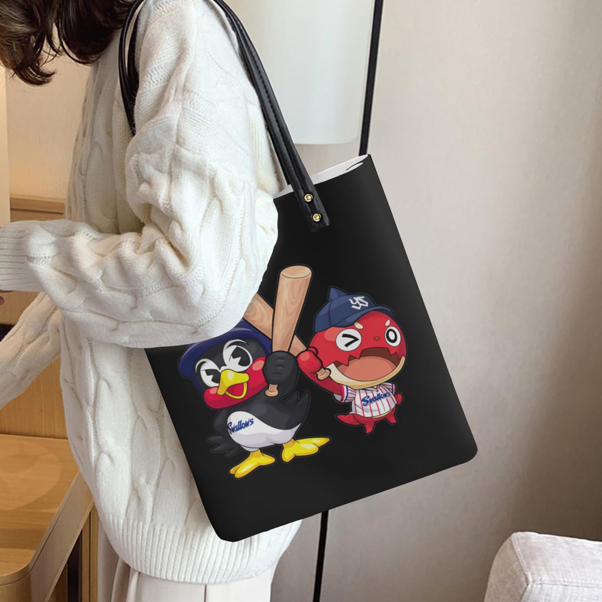 Amazon.co.jp: 東京ヤクルトスワローズ つば九郎 ショルダーバッグ A4